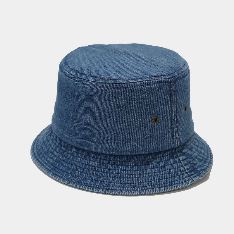 Bucket Hat for Men, Washed Plain Basin Cap for Women, All-Season Outdoor Travel Sun Hat