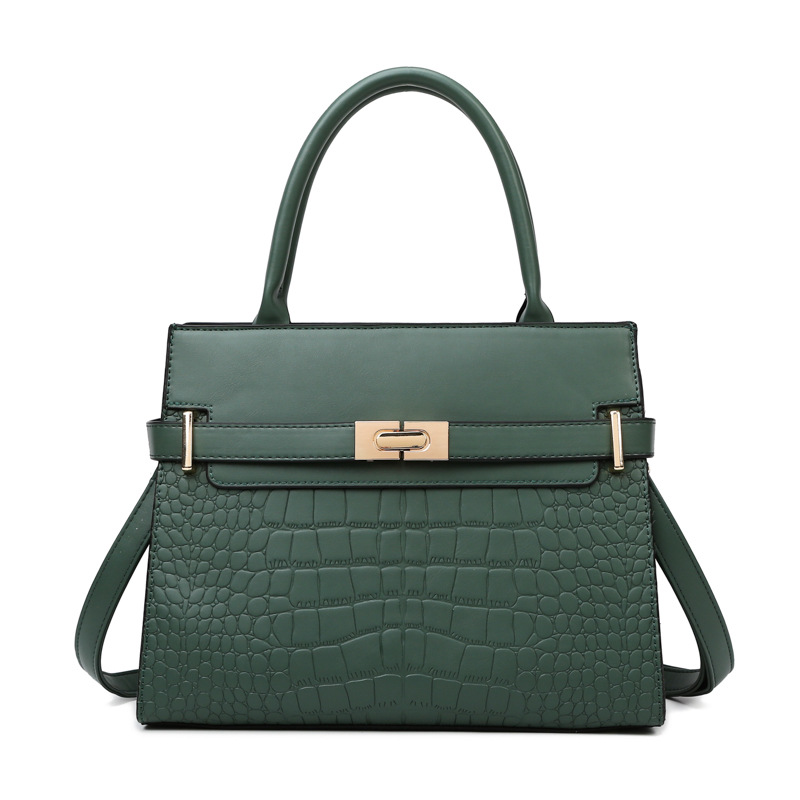 Handbags Women's Bag 2024 New Stone Grain Multi-piece Set Women's Bag Shoulder Crossbody Handbag