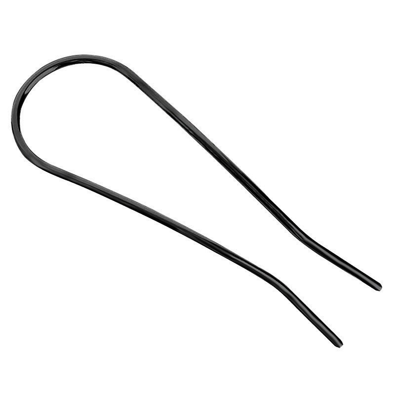 Accessories simple alloy geometric U-shaped hair clip hairpin coil hairpin insertion needle