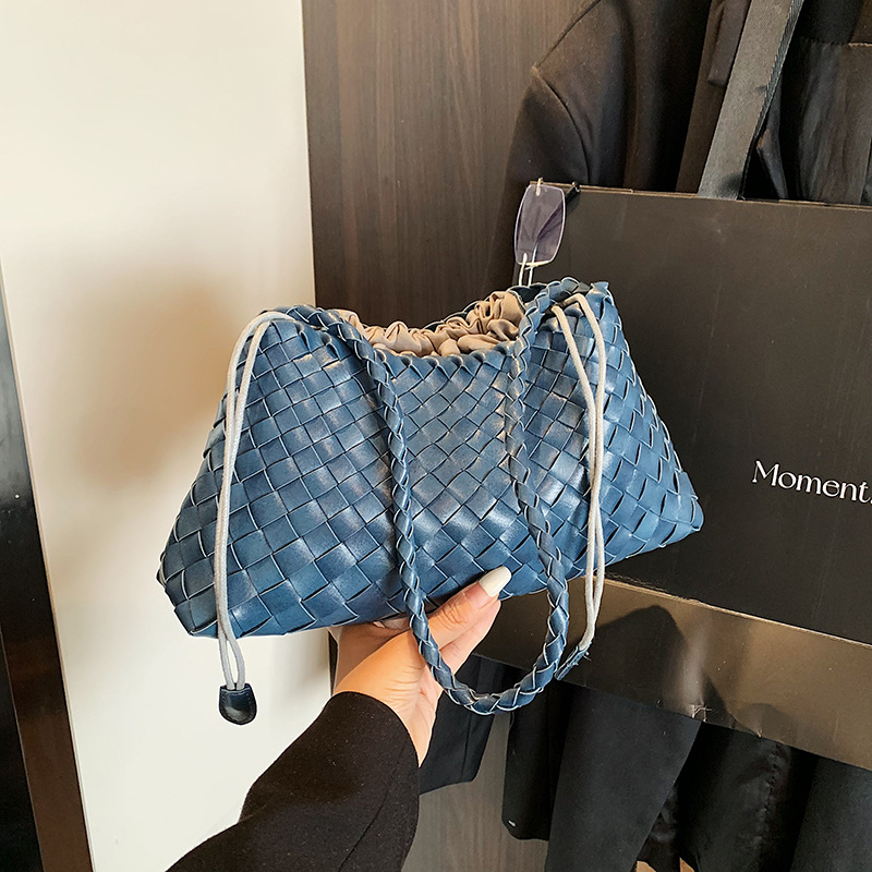 Hand-Woven Underarm Bag Women 2026 New Handheld Single Shoulder Letter Bag Handbag Women Bag