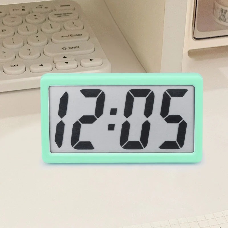 Living room clock simple electronic clock large font student special electronic clock children LCD silent desk clock