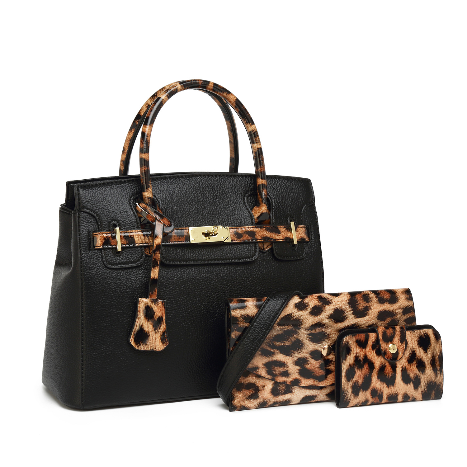 2026 new women's shoulder crossbody bag three-piece set