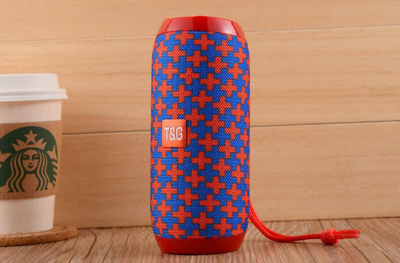TG117 fabric Bluetooth speaker portable outdoor plug-in card subwoofer small audio home wireless speaker