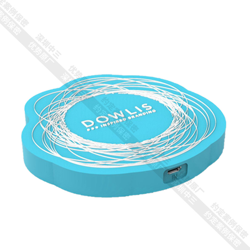 Custom Wireless Charger Figure Cute Mold Portable Cartoon PVC Soft Rubber Phone Wireless Charger