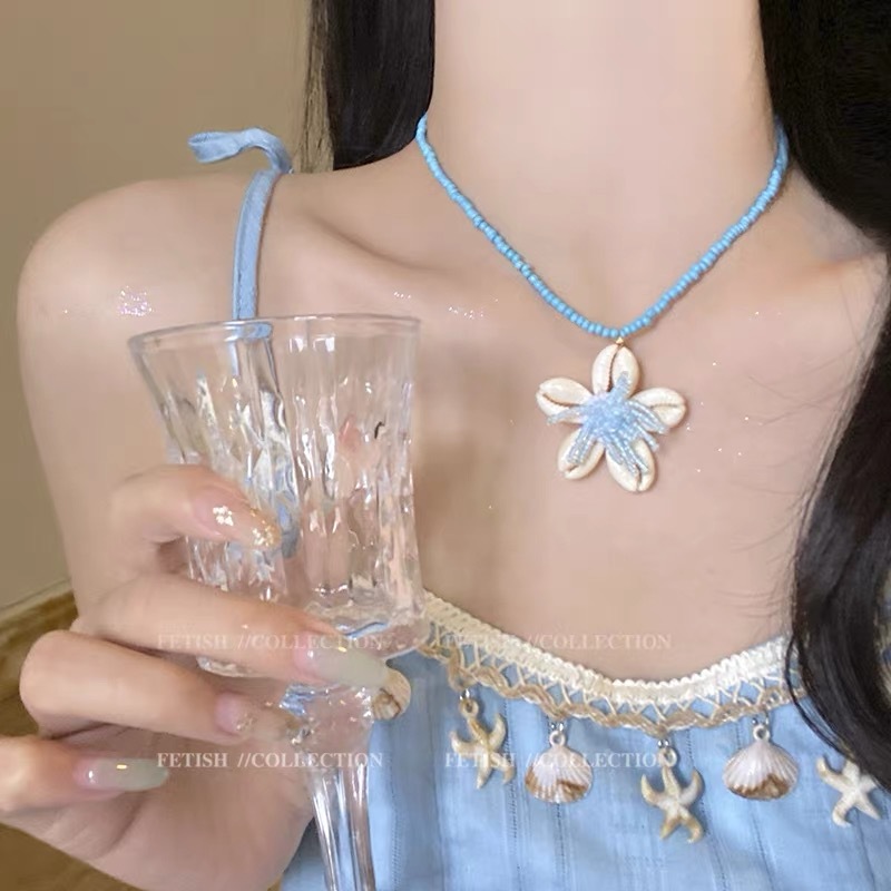 沙滩贝壳项链款式6