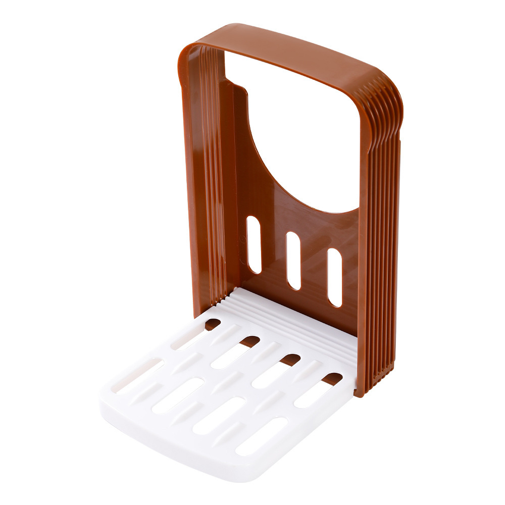 Commercial bread slicer toast slicer cutting device foldable slicing rack household baking tool kitchen tool