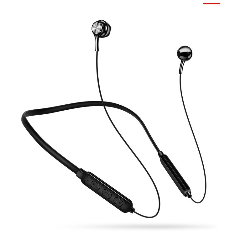 Wireless Dual Ear Stereo Sports Bluetooth Earphone Ear Hook 4.2 Running Long Standby Magnetic Head Neck Hanging