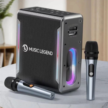 Music Legend V8PRO High Power Outdoor Portable Large Volume Microphone Live Sound Card All-in-One K Song Bluetooth Audio