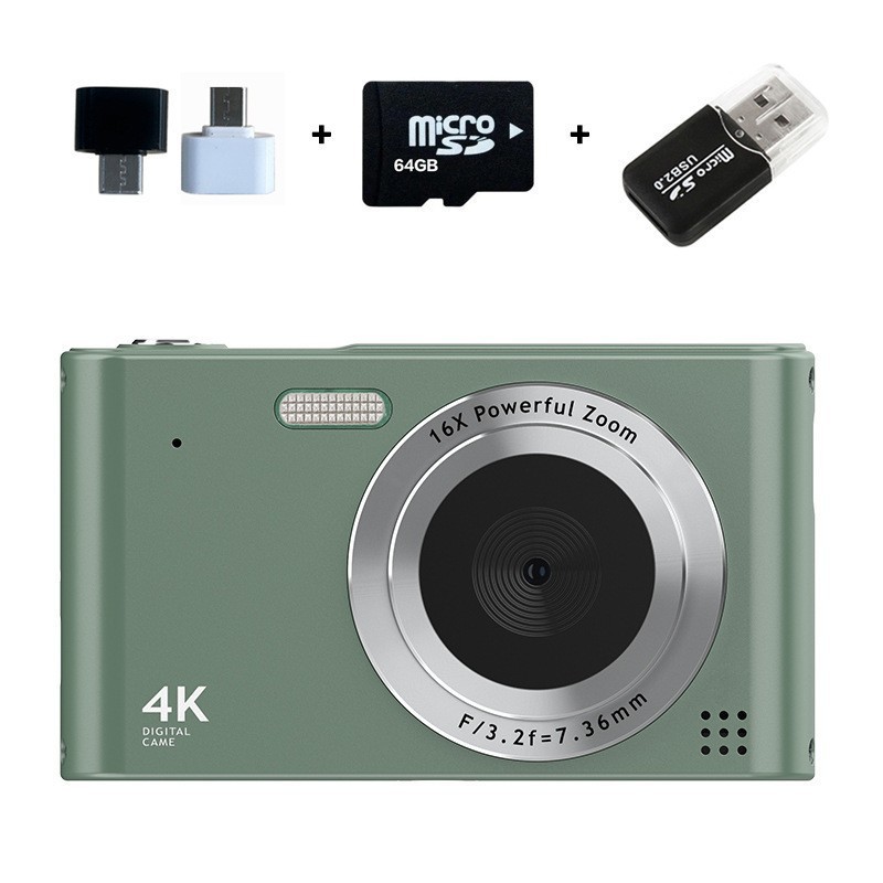H15绿色+64G内存卡+安卓手机转接头+USB读卡器