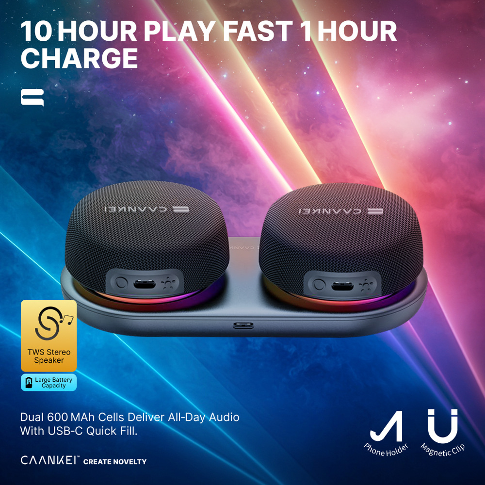 Wireless Bluetooth small speaker subwoofer with base portable desktop audio loud magnetic mini speaker