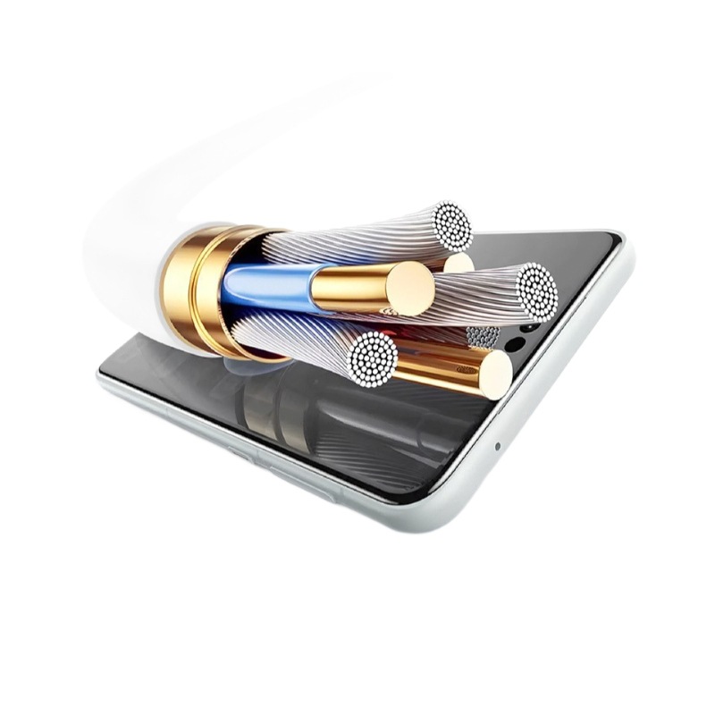 Flash Charging Data Cable 66W 1.6m Data Cable Fast Charging Compatible with Apple Android Phone 6A Fast Charging Cable