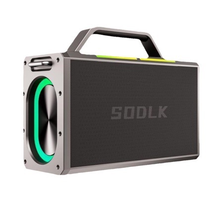 SODLK Sound Laike 200W New King Kong Third Generation Subwoofer Bluetooth Speaker High-Power Outdoor K-Song Speaker