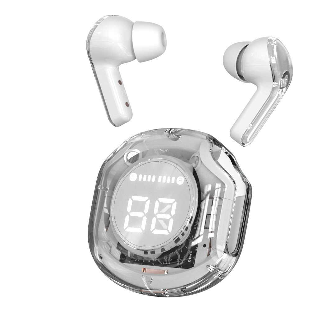Wireless Bluetooth Headset Air39 Transparent HK6 Battery Digital Display In-Ear HK3 Transparent First and Second Generation Headset