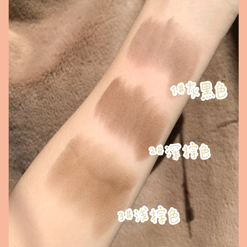 xixi Makeup Hairline Powder Contour Shadow Powder Fill Forehead Hairline Hair Supplement d-259 Hairline Modification