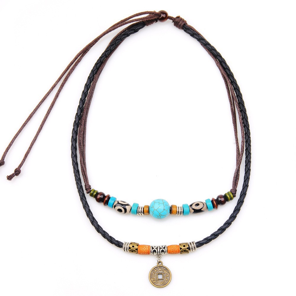Double-layer Wrapped Velvet Choker Necklace Simple Choker Chain Mother's Day Gift