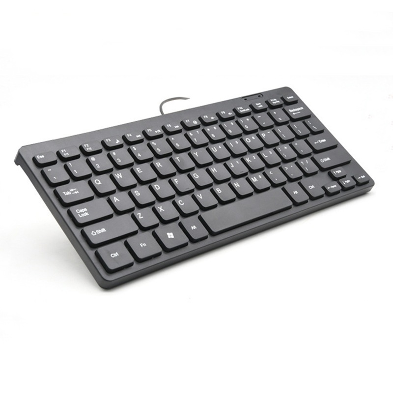 Thin Chocolate Notebook External Wired Keyboard Multimedia USB Interface Keyboard