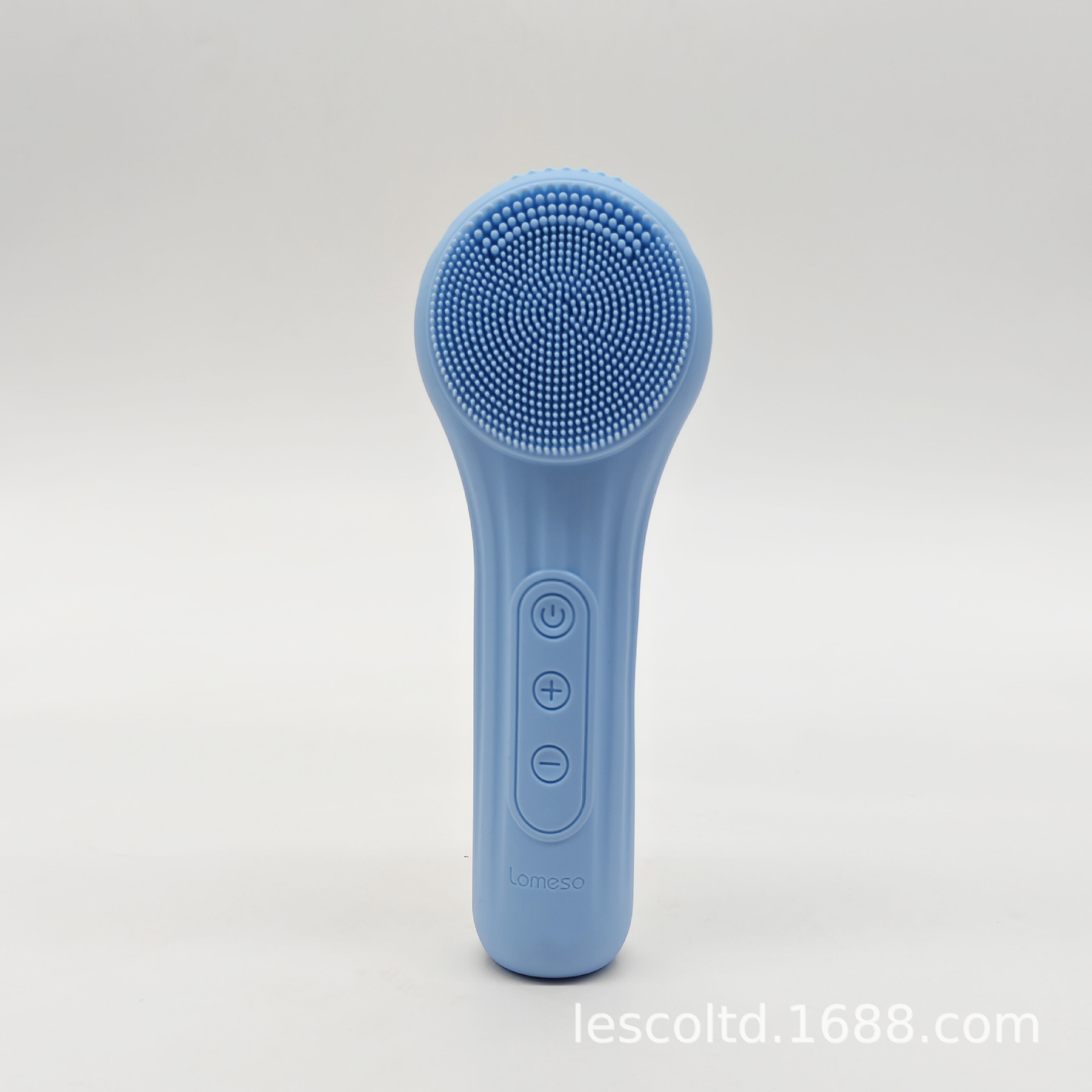 Waterproof Silicone Ultrasonic Facial Massage Beauty Instrument for Cleaning, Hot Compress, Skin Care, Face Cleanser