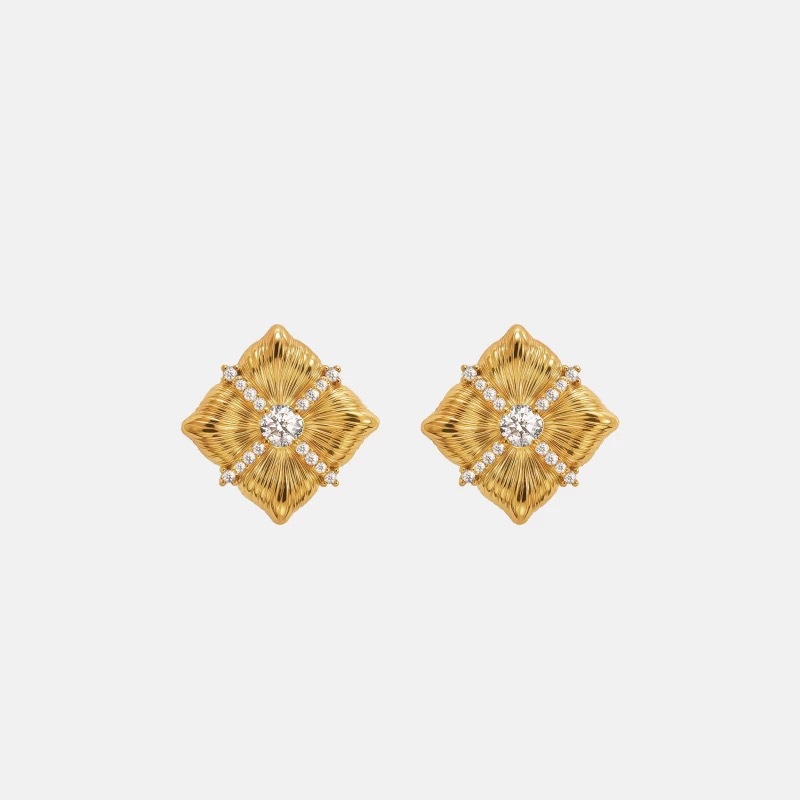 Small Square Sugar Stud Earrings Women 2025