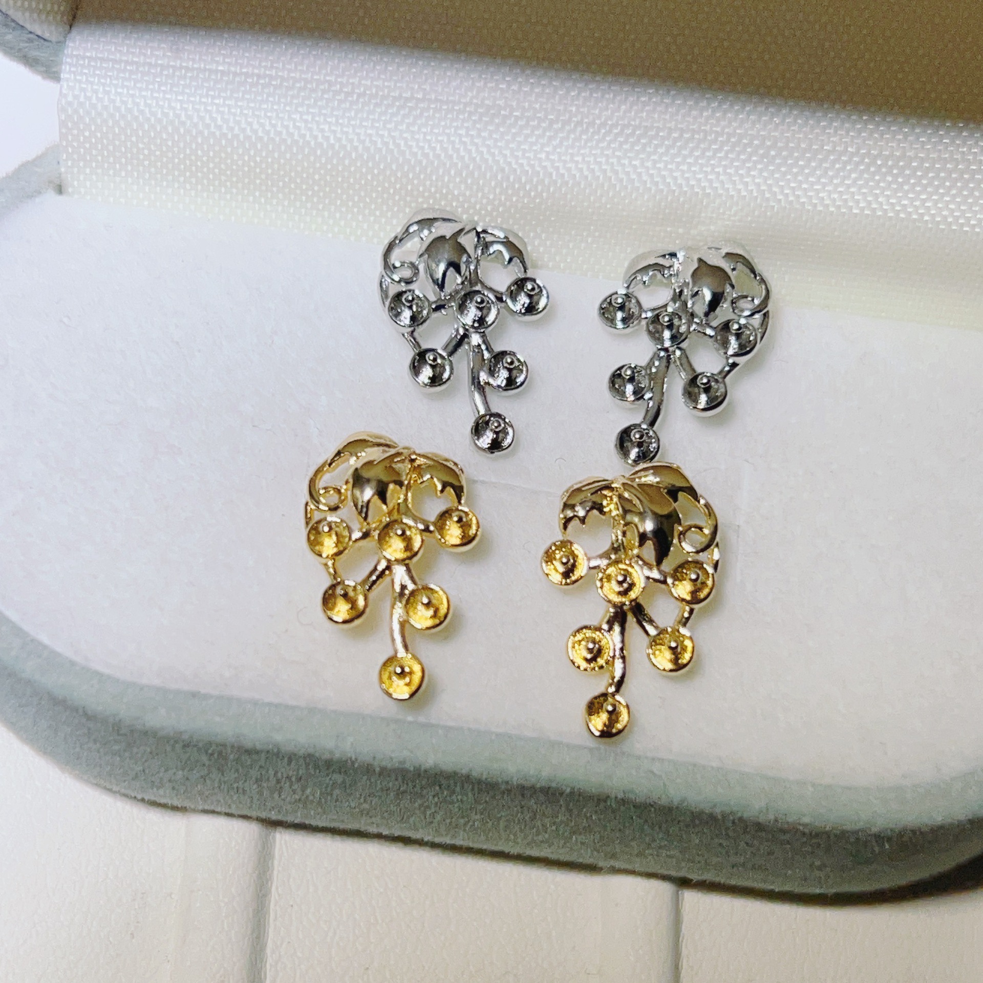 金色托（不含珠） · P1350葡萄（4mm）