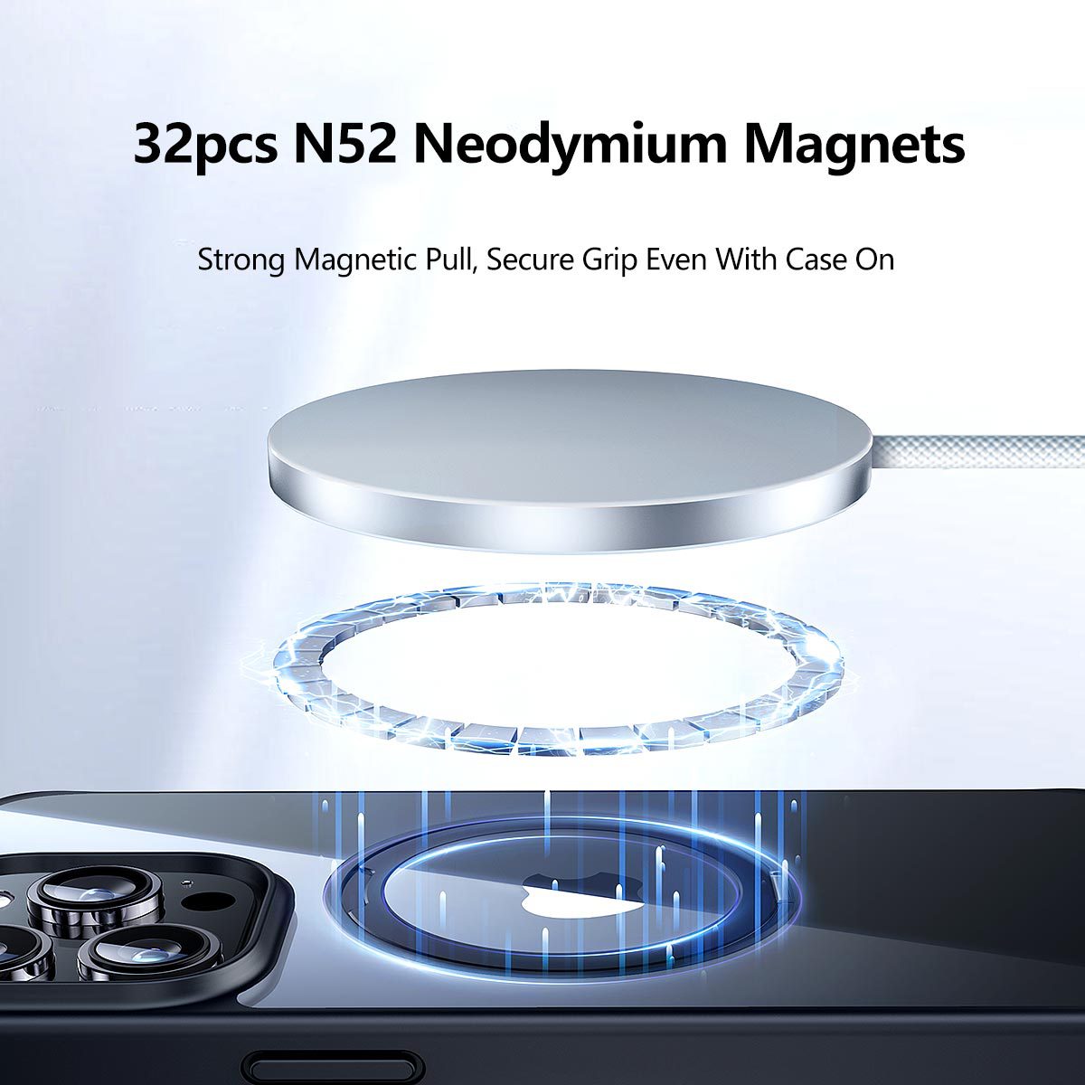 QI2.2 25W Wireless Charger for Apple Phone12-iPhone17 Pro Max Samsung Wireless Charging