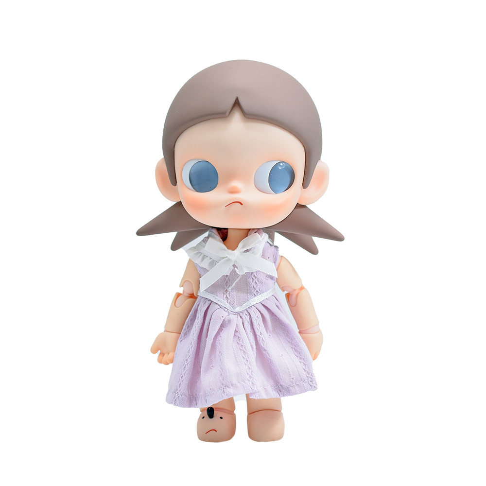 Gazi Sister Dress - Yearning Place Zsiga BJD 1/8 Movable Doll Clothes, Cool Sister Change Outfit Accessories