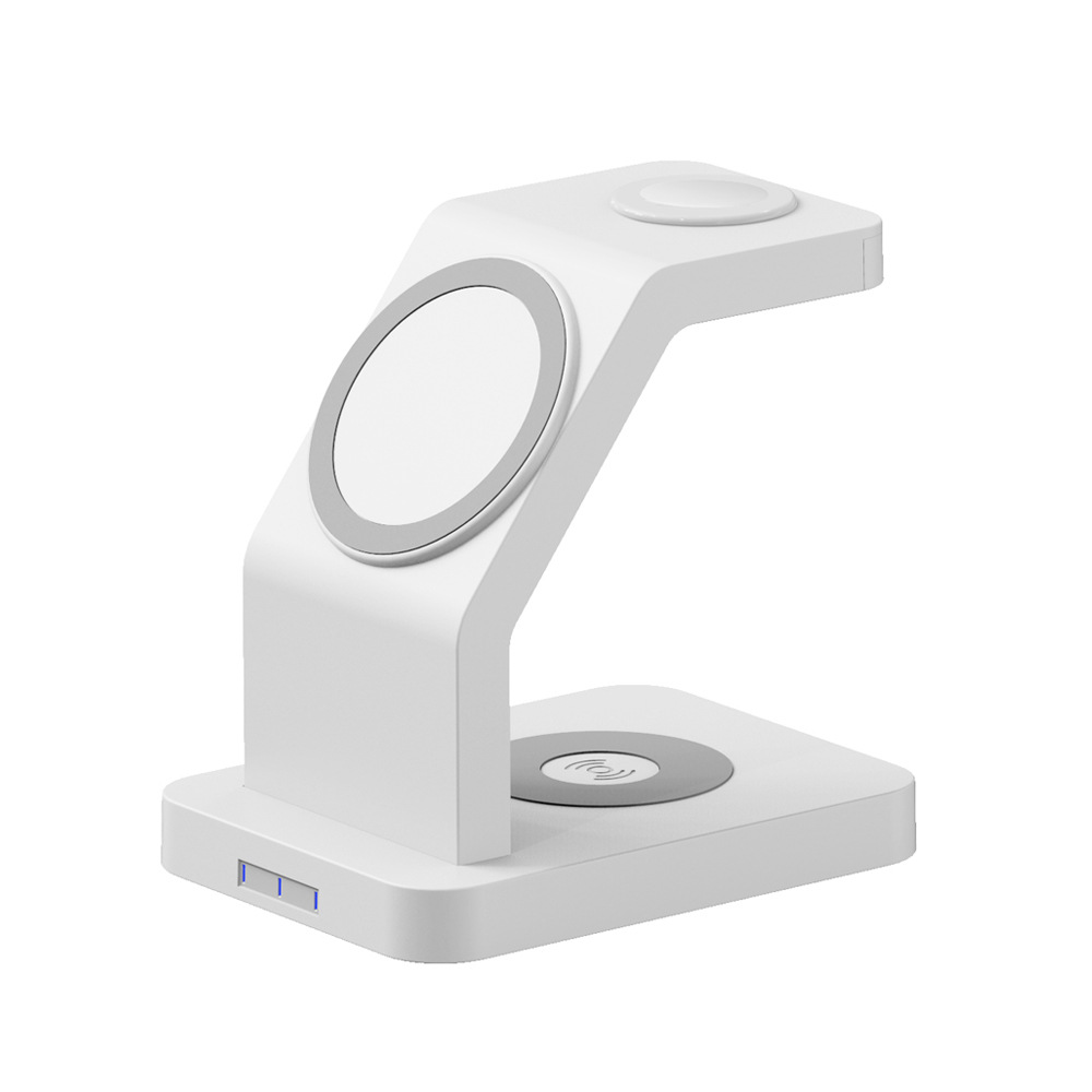 Apple Phone Magnetic 3-in-1 Wireless Charger Stand Suitable for iWatch iPhone 12-17 Flash Charging