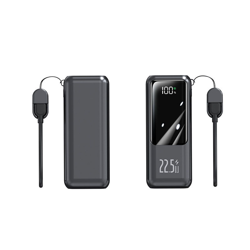 Gift 3C Fast Charging Capsule Mini Energy Stick Cable 10000mAh Power Bank Portable Mobile Power Supply
