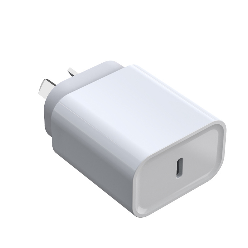 Australia 30W three-port charger 2C1A GaN figure-eight plug RCM certified s20/21/22 phone charging head