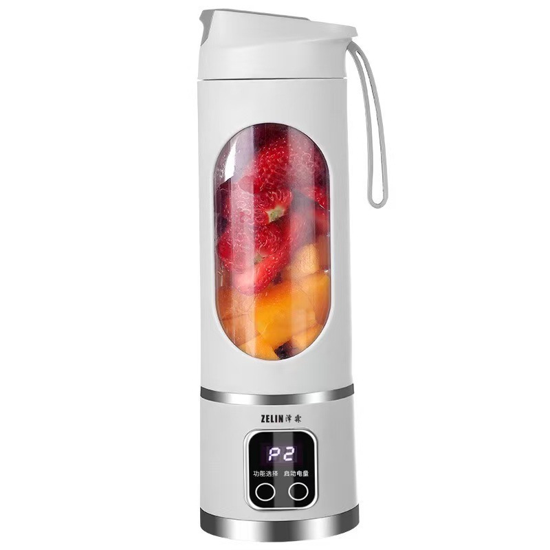 Juicer Home Crushed Ice Juice Cup USB Charging Portable Juicer Outdoor Travel Cup 12-Blade Fresh Squeeze