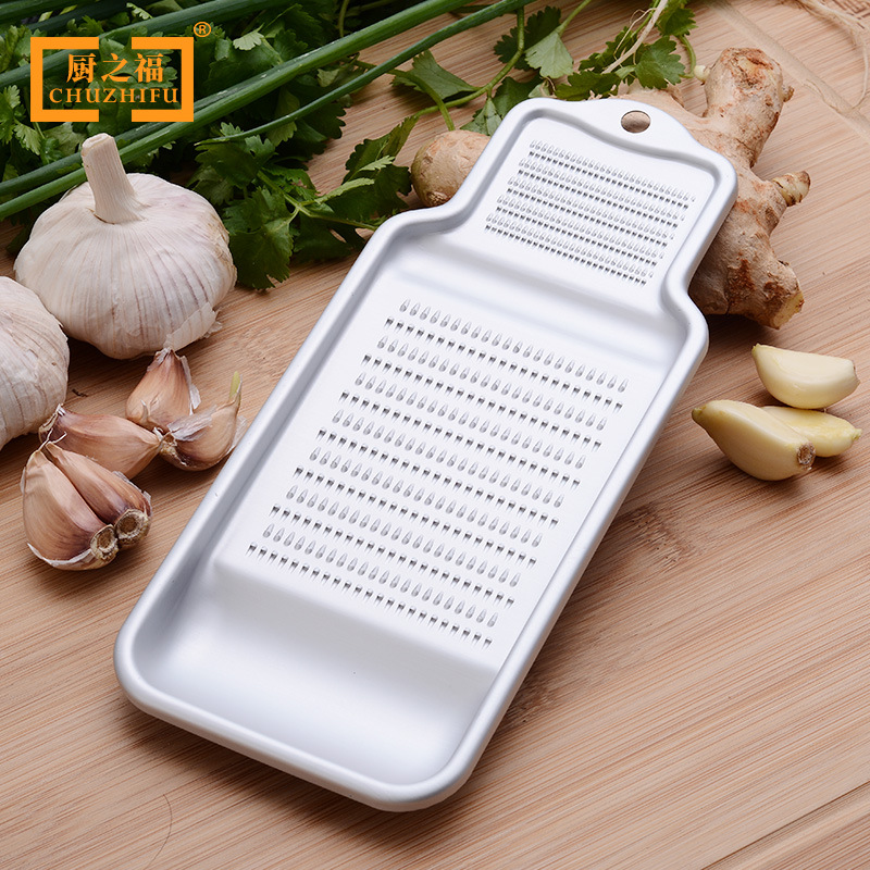 Aluminum Alloy Grater Garlic Grater Ginger Grater Fruit Puree Grater Kitchen Small Tool Garlic Grater Ginger Grater