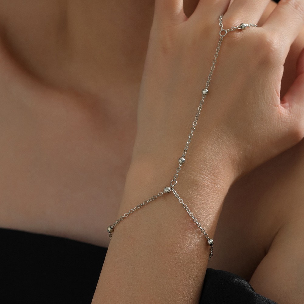 New Ring Bracelet Bracelet Y-Chain Geometric Bead Bracelet Wholesale