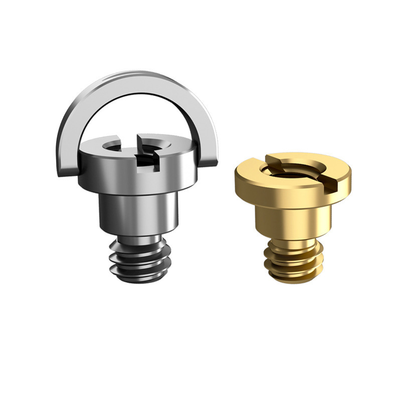 Tengdafei 1/4 thread camera leather case stainless steel screw connecting camera brass screw connecting tripod base