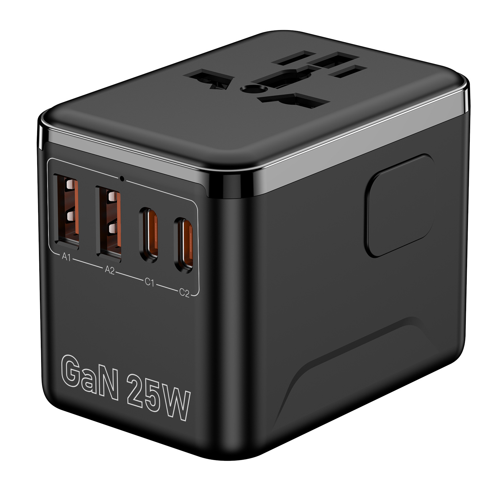 New GaN Fast Charging 67W Multi-function Plug Travel Charging Socket Converter Socket Adapter Plug
