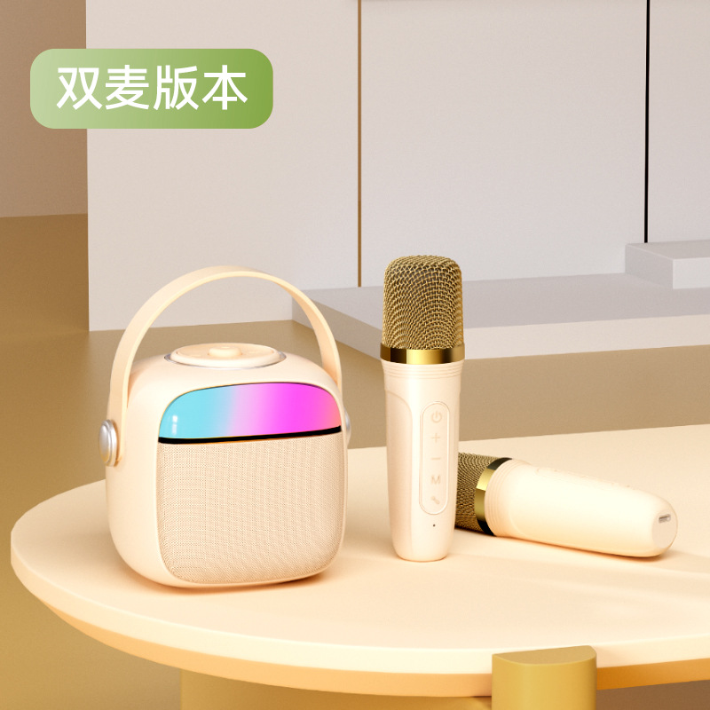 havit Portable Home Microphone Speaker All-in-one Karaoke Wireless Bluetooth Speaker Small Gift