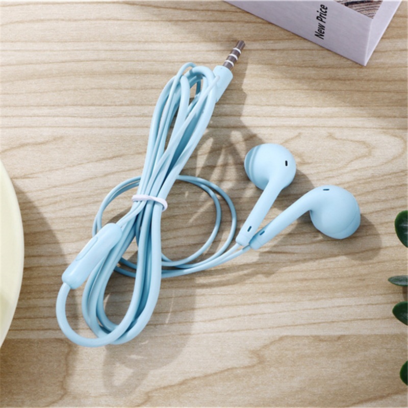 Hot U88 Macaron Color Wired Phone Earbuds In-Ear U19 Music Student Earbuds 3.5