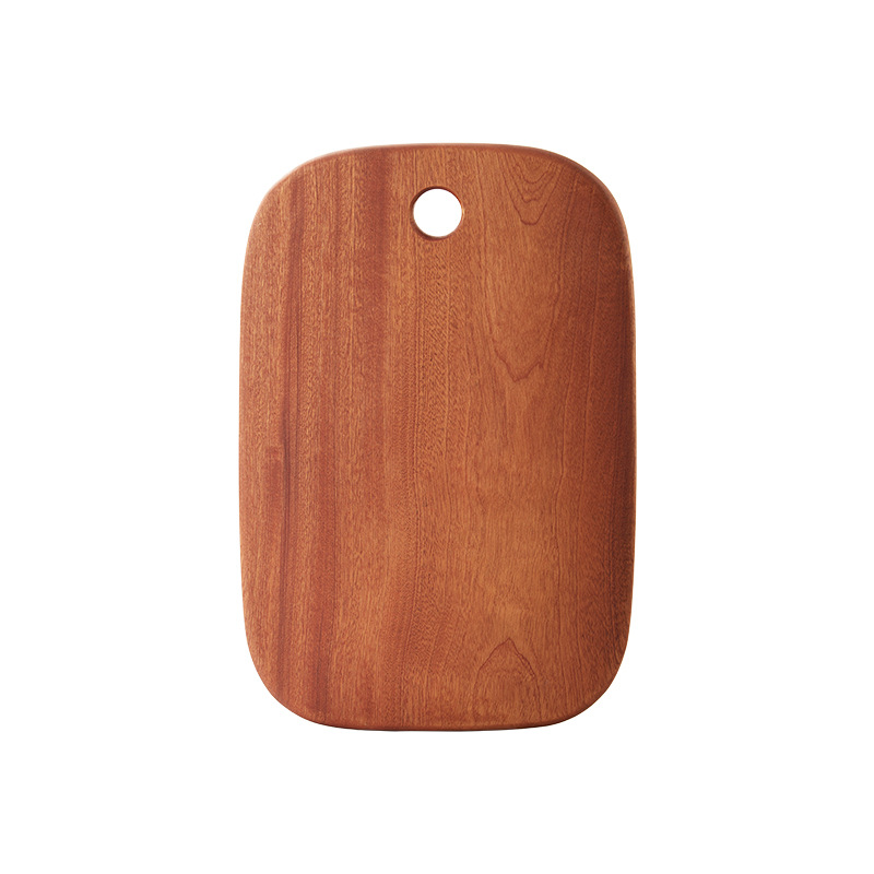 Strict Selection Wutang Wood Oval Cutting Board Solid Wood Whole Wood Steak Bread Board Fruit Chopping Board Home Use Chopping Board