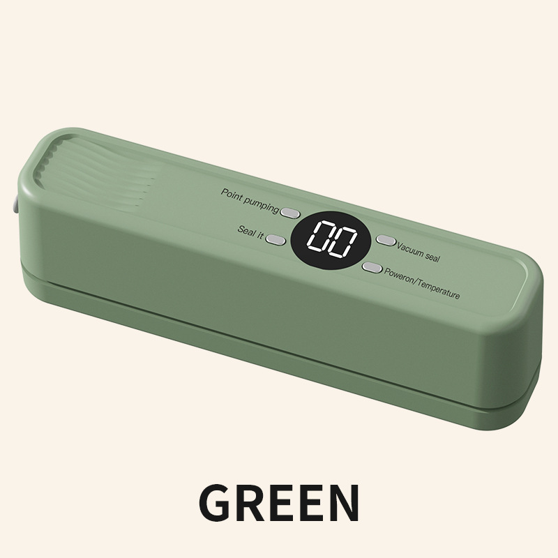 Home Kitchen Fresh-keeping Vacuum Sealer Home Small Rechargeable Food Sealer Automatic Sealing Vacuum Sealer