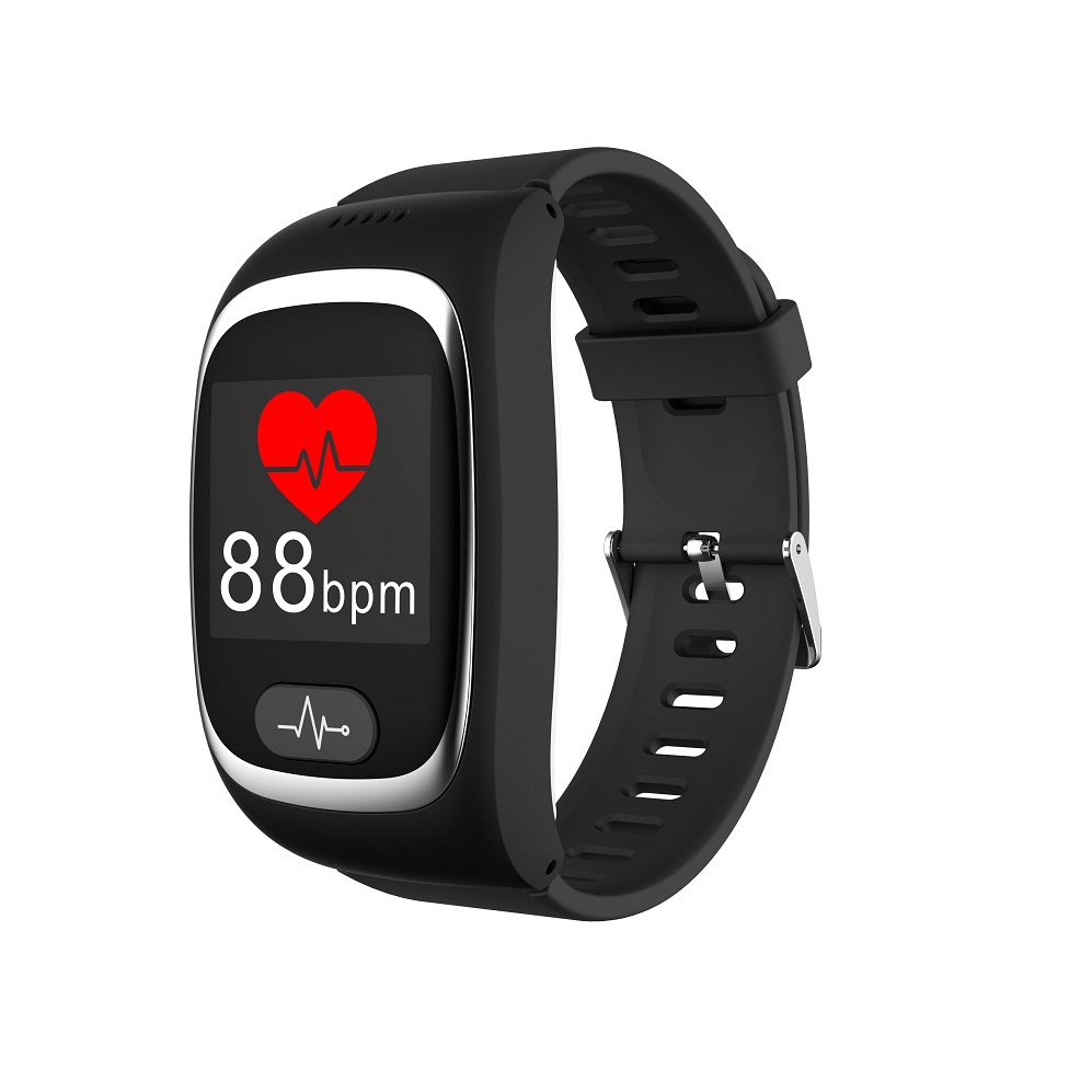 h66 Elderly Smart Phone Bracelet One-key SOS Heart Rate Blood Pressure Blood Oxygen Elderly Positioning Bracelet Anti-lost