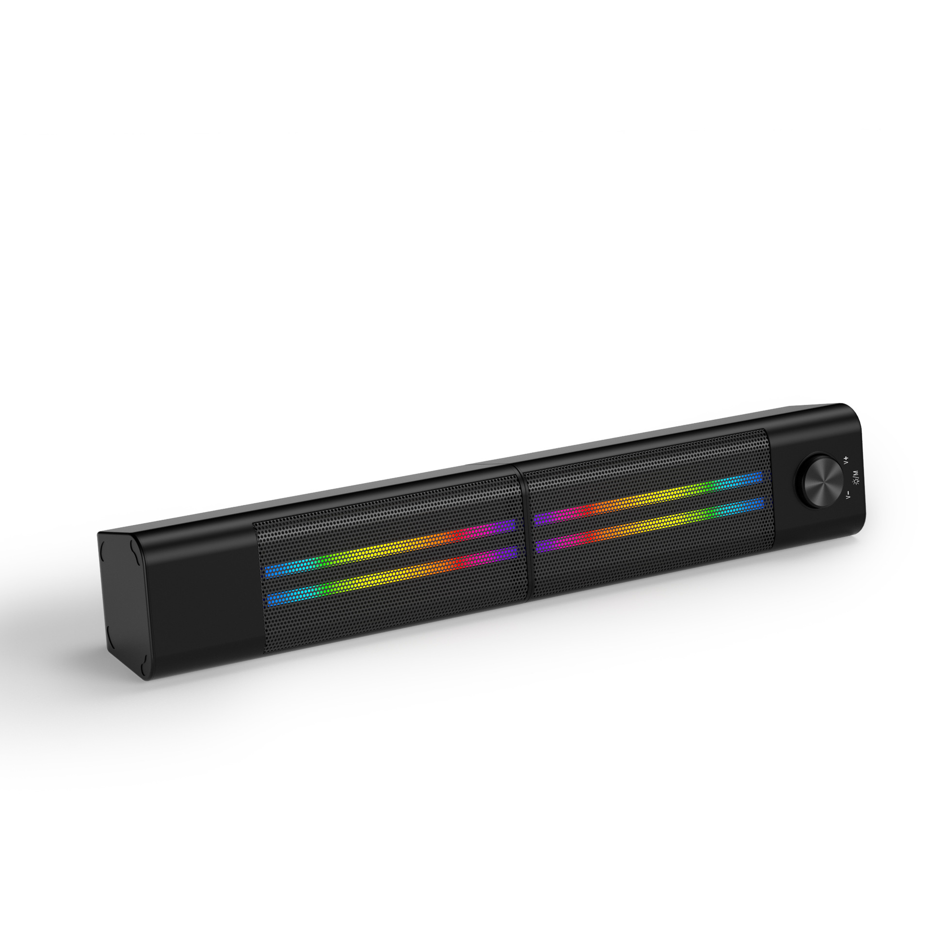 2025 New Private Model Shengba Network Metal Gift Bluetooth Speaker with Light Show—Compact for Home Use