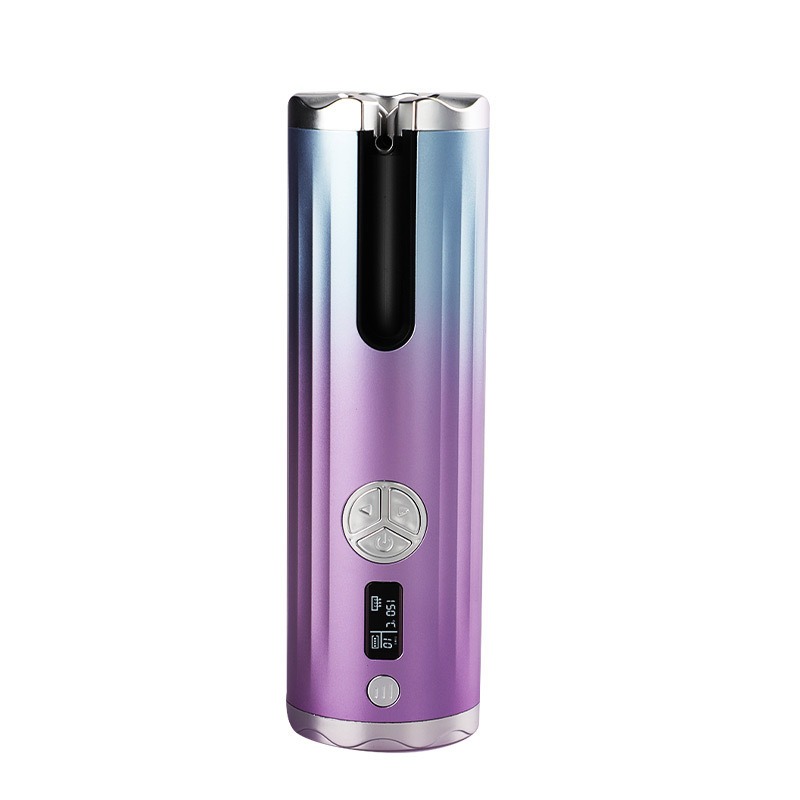 Automatic curling wand big wave non-damaging lazy curling portable mini wireless automatic curling wand