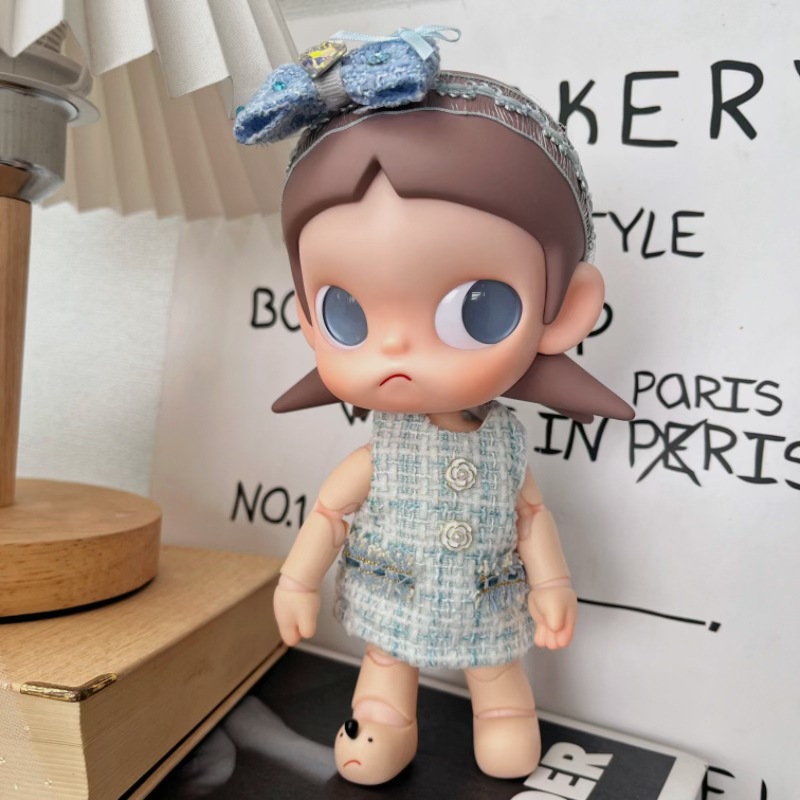 Only doll clothes Gazi sister bjd doll clothing accessories toy blind box zsiga little Chanel style dress doll clothes