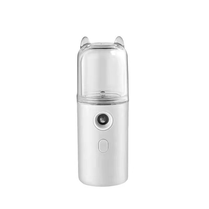 New spray hydrating device portable handheld face humidifier small hydrating spray beauty device alcohol disinfection