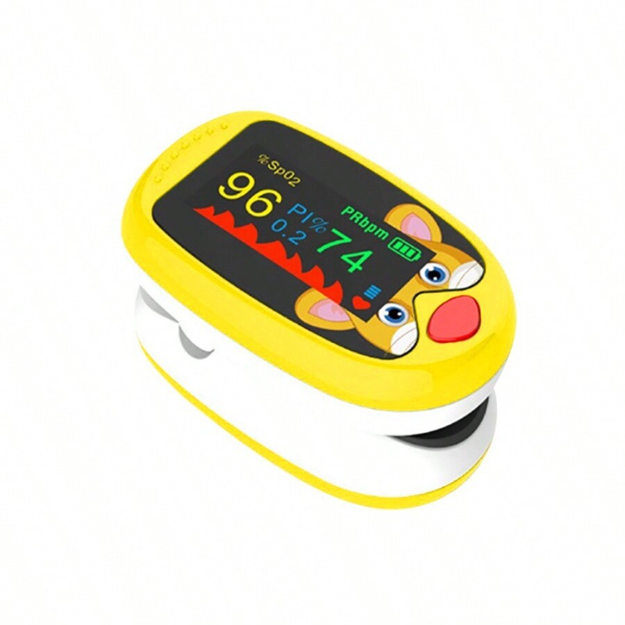 Children Oximeter Finger Clip Pulse Oxygen Saturation Monitor Sleep Monitoring Heart Rate Child Monitor
