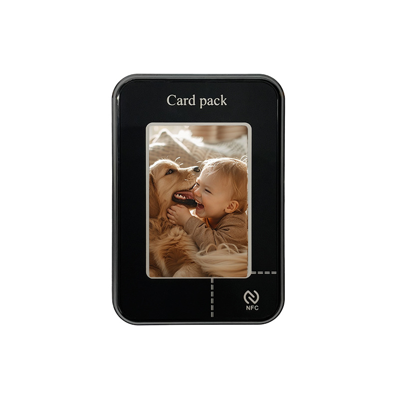 New Four Colors E-Ink Card Holder Stand Magnetic Screen Projection for iPhone Android Phone Series