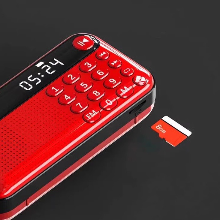 SAST V60 elderly opera portable card radio speaker teaching commentary mp3 music player