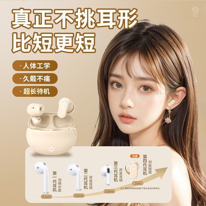 J16 Wireless Bluetooth Earphones High Sound Quality Comfortable Sports Noise-Canceling Live Streaming Ultra-Long Battery Life Suitable for Earphones