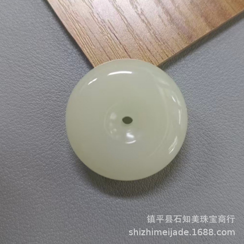 青白玉30mm不带绳子