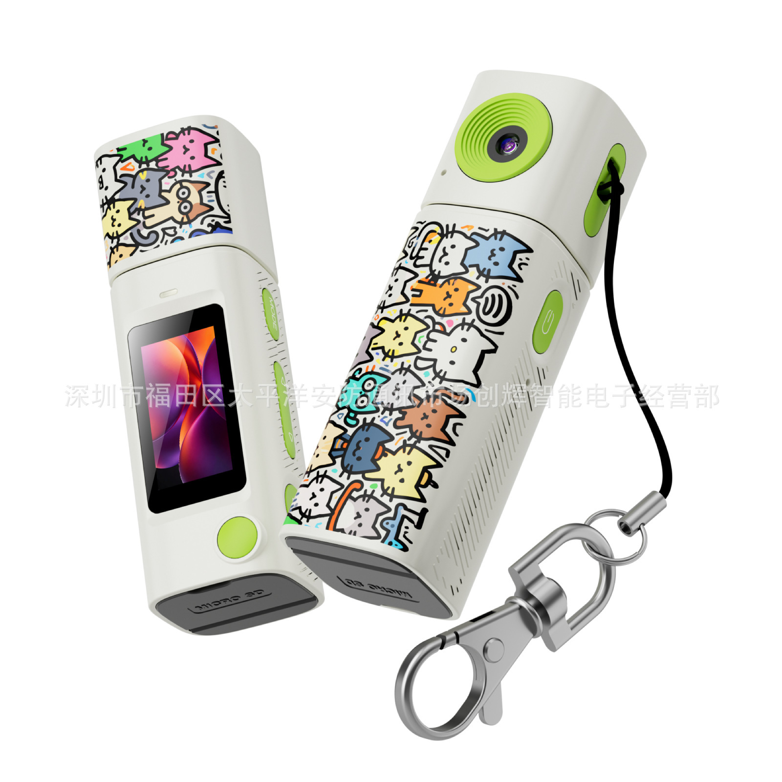 G10 Thumb High-Definition Rotating Lens Camera for Teenagers, Students, Pocket Sports Video Recorder 10
