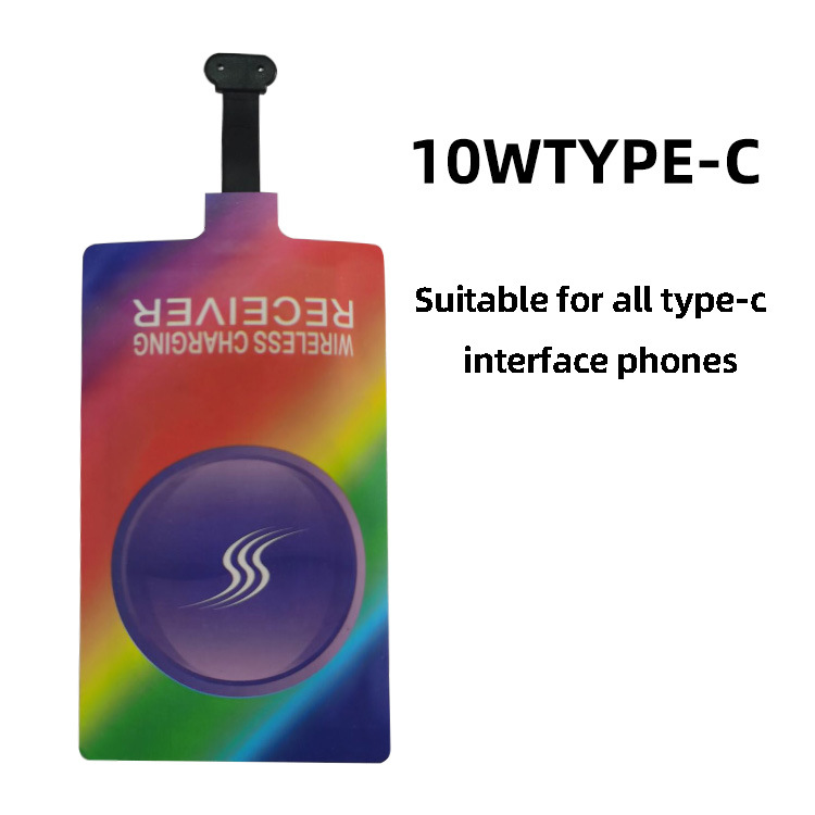 Wireless Charging Receiver Patch 10W Wireless Fast Charging Phone Wireless Charger Qi Standard