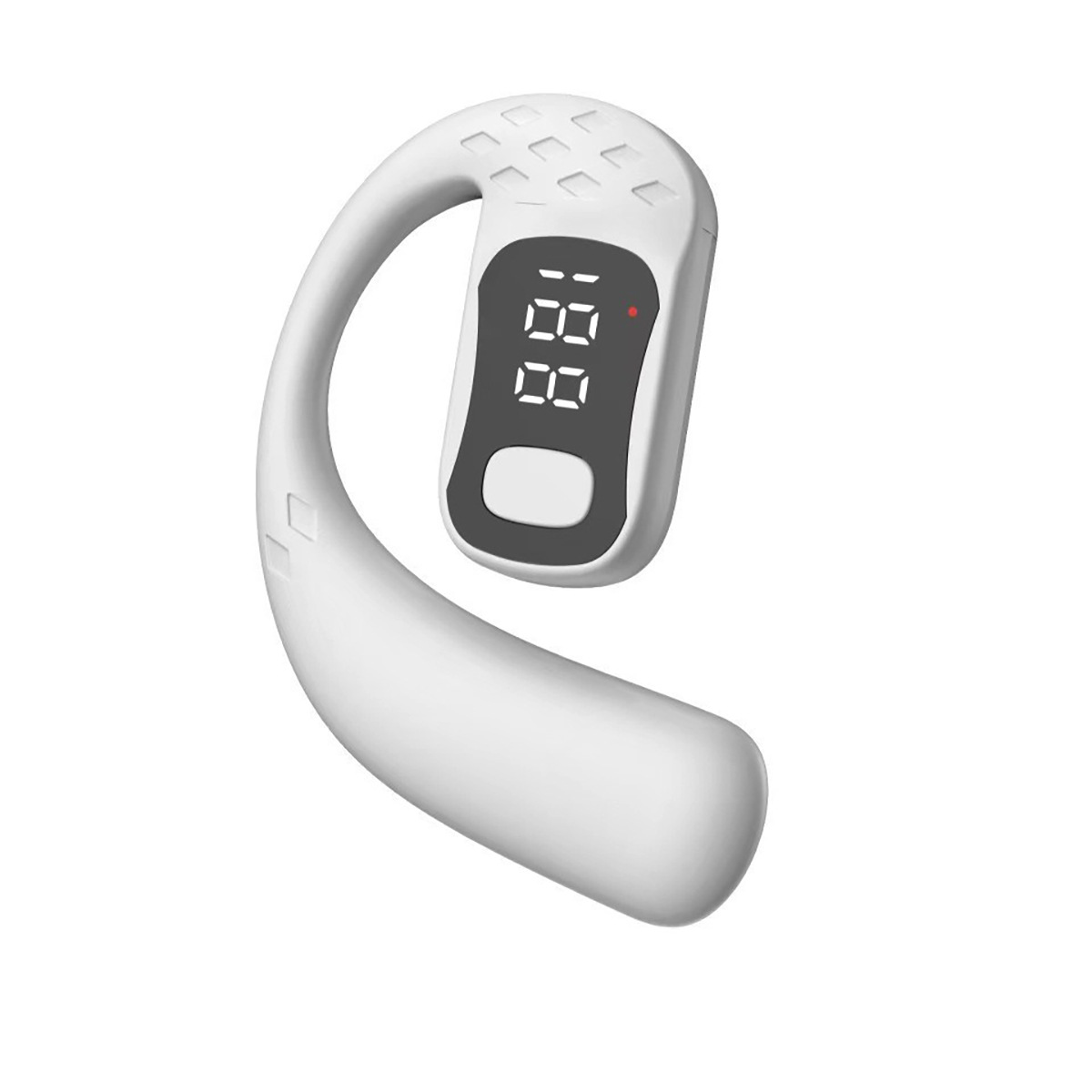 B01 Digital display Bluetooth earphones, rotating open-ear style 5.4, clip-on style 5.4, ultra-long battery life, noise reduction, wireless, non-in-ear